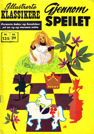 Cover for Illustrerte Klassikere [Classics Illustrated] (Illustrerte Klassikere / Williams Forlag, 1957 series) #135 - Gjennom speilet