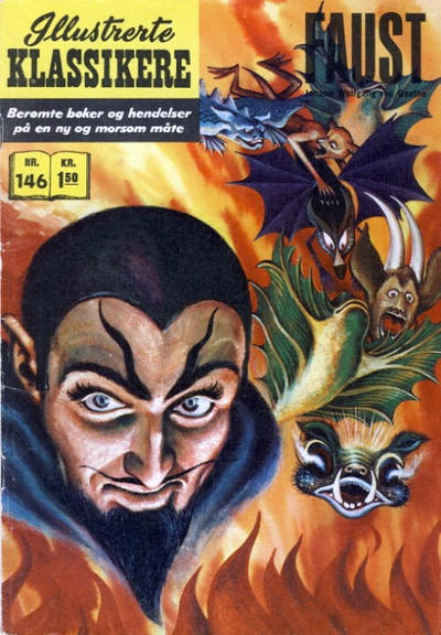 Cover for Illustrerte Klassikere [Classics Illustrated] (Illustrerte Klassikere / Williams Forlag, 1957 series) #146 - Faust