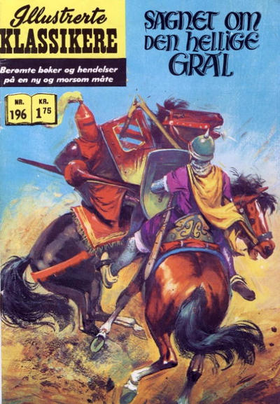 Cover for Illustrerte Klassikere [Classics Illustrated] (Illustrerte Klassikere / Williams Forlag, 1957 series) #196 - Sagnet om den hellige gral