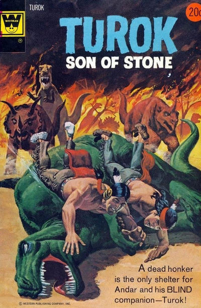 Cover for Turok, Son of Stone (Western, 1962 series) #90 [Whitman]