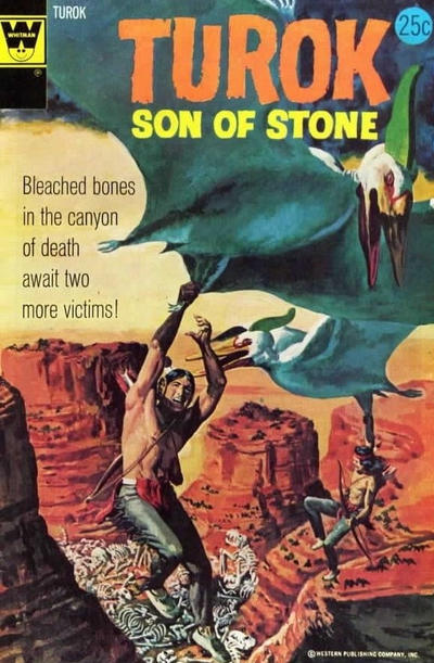 Cover for Turok, Son of Stone (Western, 1962 series) #91 [Whitman]