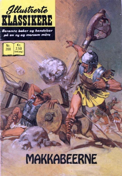 Cover for Illustrerte Klassikere [Classics Illustrated] (Illustrerte Klassikere / Williams Forlag, 1957 series) #208 - Makkabeerne