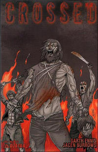 Cover Thumbnail for Crossed (Avatar Press, 2008 series) #6 [Incentive Red Crossed Cover - Jacen Burrows]