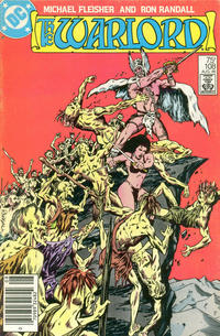 Cover for Warlord (DC, 1976 series) #108 [Newsstand without Text]