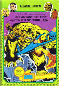 Cover Thumbnail for Atlantic-serien [Fantastiske Fire] (Atlantic Forlag, 1978 series) #8/1978