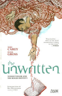 Cover Thumbnail for The Unwritten (DC, 2010 series) #1 - Tommy Taylor and the Bogus Identity