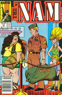 Cover Thumbnail for The 'Nam (Marvel, 1986 series) #15 [Newsstand]