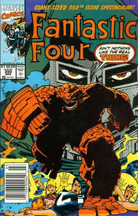 Cover for Fantastic Four (Marvel, 1961 series) #350 [Newsstand]