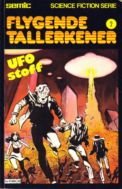 Cover for Flygende tallerkener (Semic, 1979 series) #2