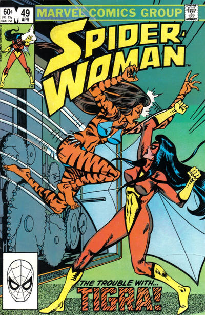 Cover for Spider-Woman (Marvel, 1978 series) #49 [Direct]