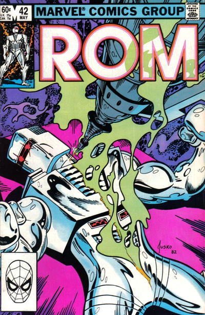 Cover for Rom (Marvel, 1979 series) #42 [Direct]