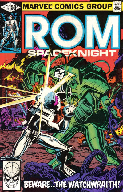 Cover for Rom (Marvel, 1979 series) #16 [Direct]