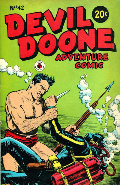 Cover for Devil Doone Adventure Comic (K. G. Murray, 1962 ? series) #42