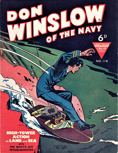 Cover for Don Winslow of the Navy (L. Miller & Son, 1952 series) #118