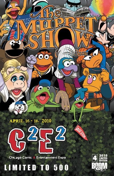 Cover for The Muppet Show: The Comic Book (Boom! Studios, 2009 series) #4 [C2E2 Cover]