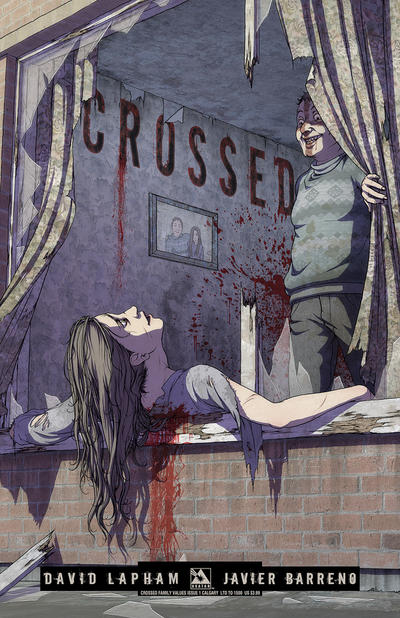 Cover for Crossed Family Values (Avatar Press, 2010 series) #1 [2010 Calgary Comic Expo Exclusive Calgary Cover - Paul Duffield]