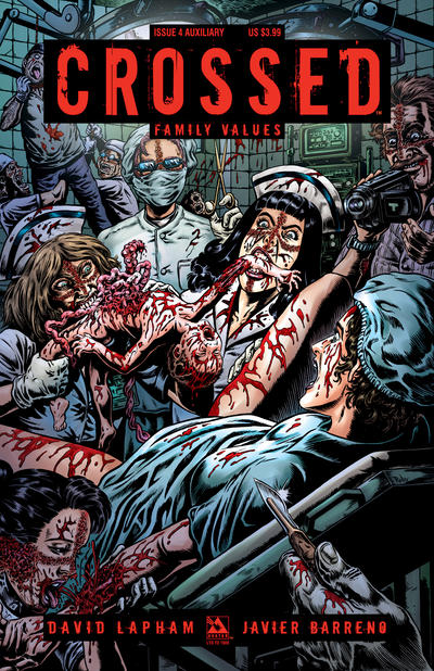 Cover for Crossed Family Values (Avatar Press, 2010 series) #4 [Auxiliary Cover - Raulo Caceres]