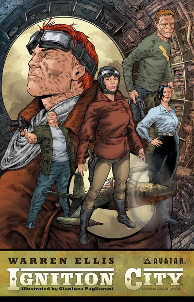 Cover for Warren Ellis' Ignition City (Avatar Press, 2009 series) #2 [Auxiliary]