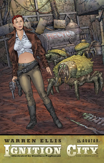Cover for Warren Ellis' Ignition City (Avatar Press, 2009 series) #5 [Convention]