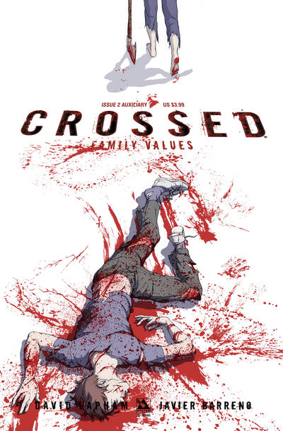 Cover for Crossed Family Values (Avatar Press, 2010 series) #2 [Auxiliary Cover - Paul Duffield]
