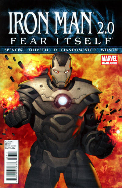 Cover for Iron Man 2.0 (Marvel, 2011 series) #7