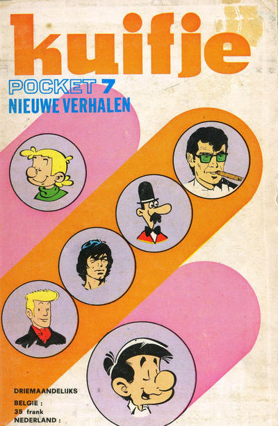 Cover for Kuifje Pocket (Le Lombard, 1973 series) #7