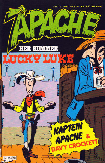 Cover for Apache (Semic, 1980 series) #10/1980