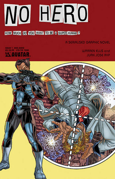 Cover for No Hero (Avatar Press, 2008 series) #1 [Mid Ohio Con]