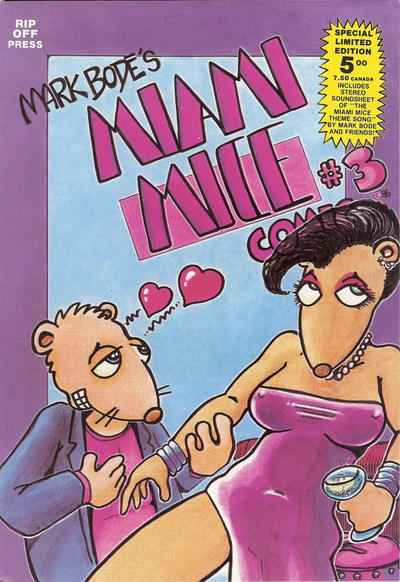 Cover for Miami Mice (Rip Off Press, 1986 series) #3 [2nd Printing]