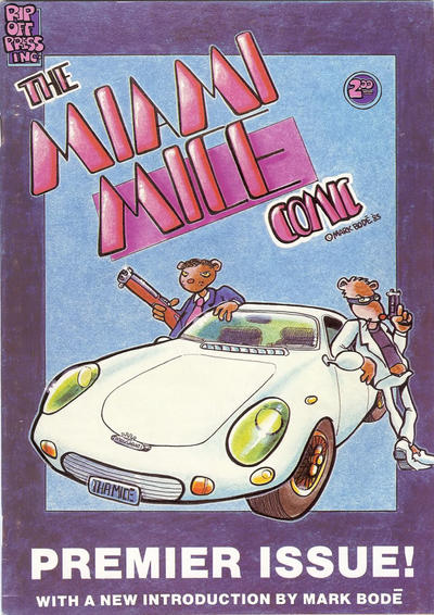 Cover for Miami Mice (Rip Off Press, 1986 series) #1 [3rd Printing]