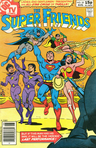 Cover for Super Friends (DC, 1976 series) #35 [British]