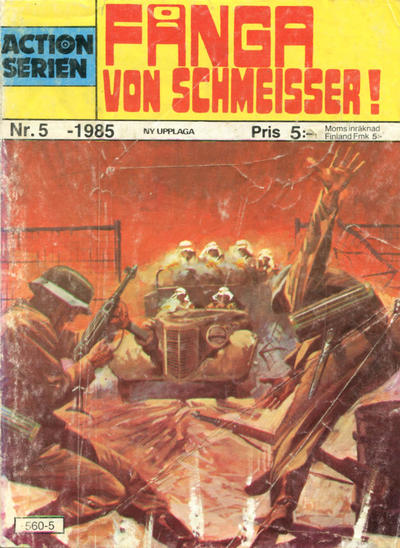 Cover for Actionserien (Pingvinförlaget, 1977 series) #5/1985
