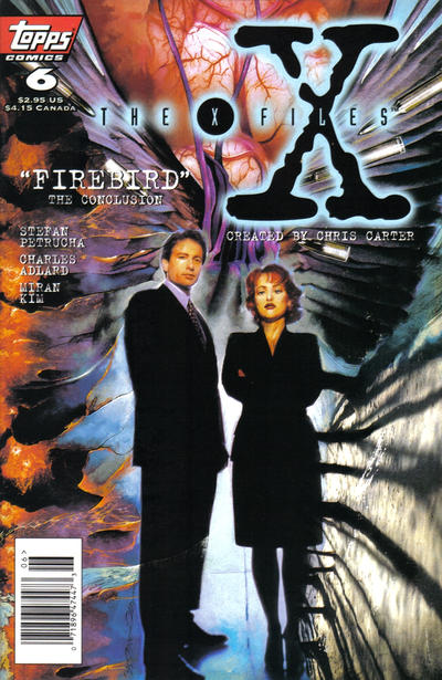 Cover for The X-Files (Topps, 1995 series) #6 [Newsstand]