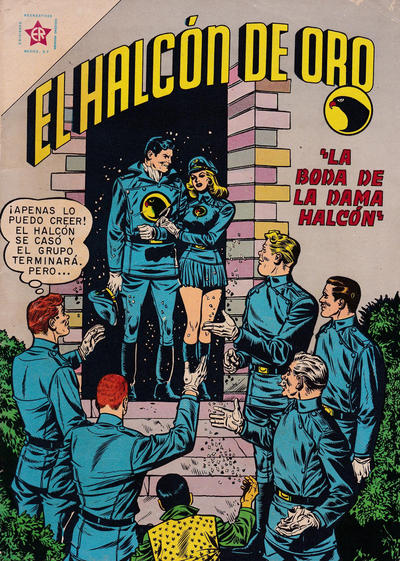 Cover for El Halcón de Oro (Editorial Novaro, 1958 series) #36