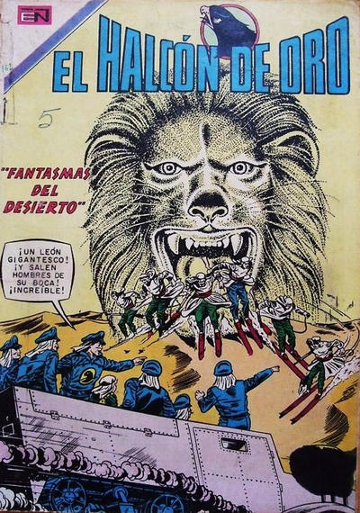 Cover for El Halcón de Oro (Editorial Novaro, 1958 series) #162