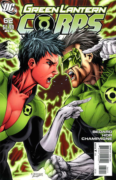 Cover for Green Lantern Corps (DC, 2006 series) #62