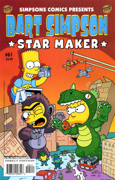 Cover for Simpsons Comics Presents Bart Simpson (Bongo, 2000 series) #61