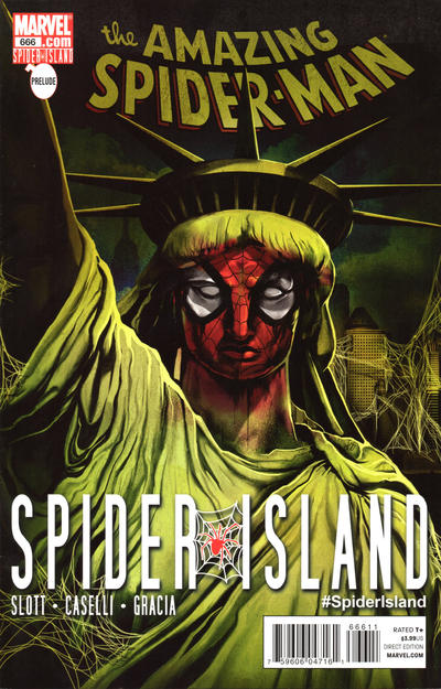 Cover for The Amazing Spider-Man (Marvel, 1999 series) #666 [Direct Edition]