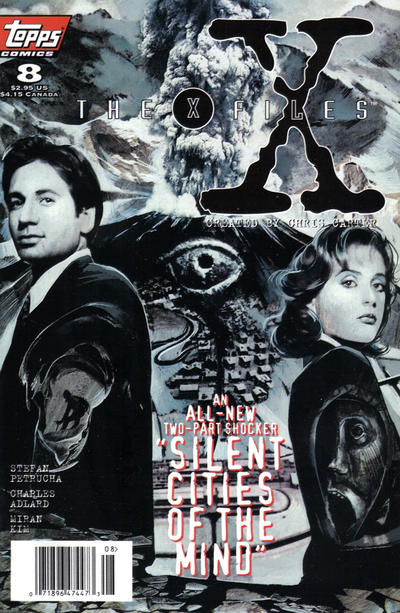 Cover for The X-Files (Topps, 1995 series) #8 [Newsstand]