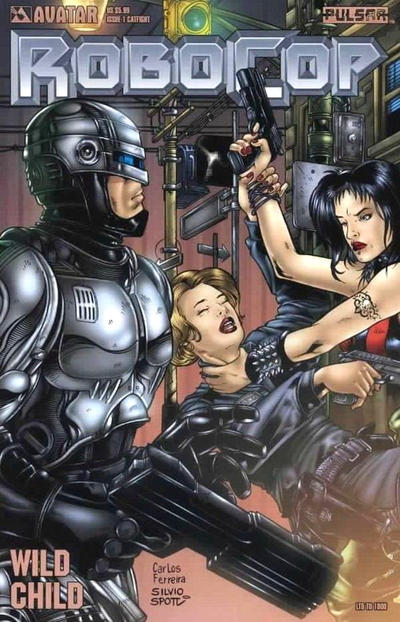 Cover for RoboCop: Wild Child (Avatar Press, 2005 series) #1 [Catfight]
