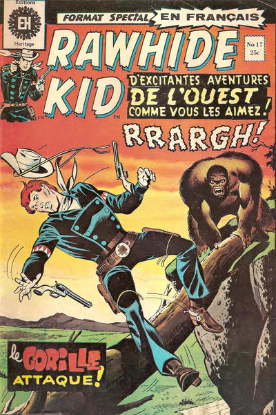 Cover for Rawhide Kid (Editions Héritage, 1970 series) #17