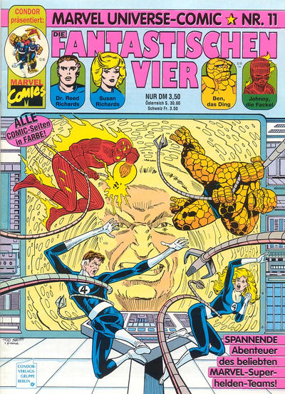 Cover for Marvel Universe Comic (Condor, 1991 series) #11