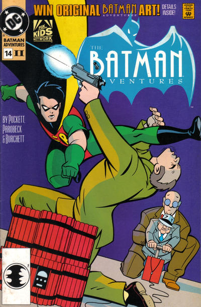 Cover for The Batman Adventures (DC, 1992 series) #14 [2nd Print]