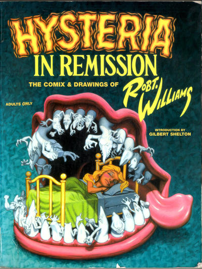 Cover for Hysteria in Remission: The Comix & Drawings of Robt. Williams (Fantagraphics, 2002 series) 