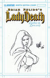 Cover for Brian Pulido's Lady Death Leather & Lace 2005 (Avatar Press, 2005 series) [Martin Sketch]
