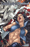 Cover Thumbnail for Lady Death vs Pandora (2007 series) #1 [Platinum Foil]