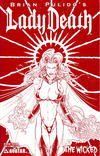 Cover Thumbnail for Lady Death: The Wicked (2005 series) #1/2 [Leather]