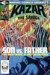 Cover for Ka-Zar the Savage (Marvel, 1981 series) #7 [Direct]