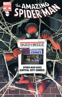 Cover Thumbnail for The Amazing Spider-Man (Marvel, 1999 series) #666 [Variant Edition - Capital City Comics Bugle Exclusive]