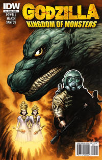 Cover Thumbnail for Godzilla: Kingdom of Monsters (IDW, 2011 series) #5 [Cover A]